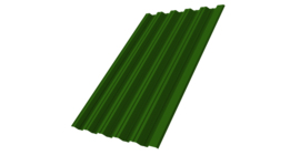 Профнастил НС35 R 0.45 PE RAL 6002 лиственно зеленый