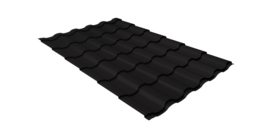 Профиль волновой кредо 0,45 Drap RAL 9005 черный