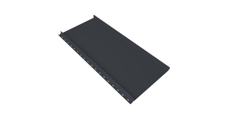 Кликфальц mini Grand Line 0,5 PE с пленкой на замках RAL 7024 мокрый асфальт
