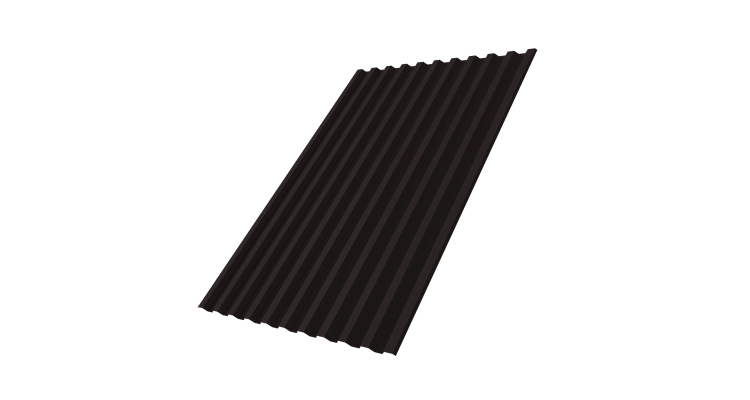 Профнастил С21R 0.45 Drap ST RAL 9005 черный