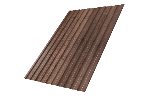 Профнастил С8A 0,45 Print Premium Almond Wood Fresh